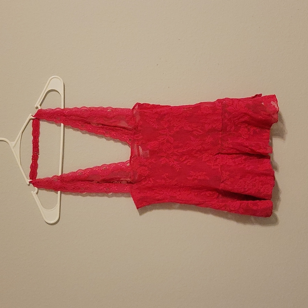 Victoria's Secret lace halter nightie size small